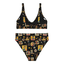 Load image into Gallery viewer, Yeehaw Vintage Cowgirl Collage Bikini
