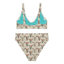 Load image into Gallery viewer, Baha Ranch Yeehaw Bullhead Skulls Bikini
