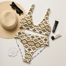 Load image into Gallery viewer, Yeehaw Brown Aztec Bikini
