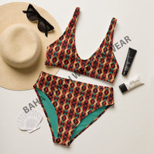 Load image into Gallery viewer, Yeehaw Rust Aztec Bikini
