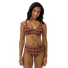 Load image into Gallery viewer, Yeehaw Rust Aztec Bikini
