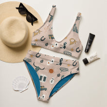 Load image into Gallery viewer, Yeehaw Western Symbols Bikini
