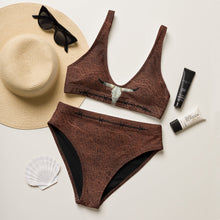 Load image into Gallery viewer, Yeehaw White Bull Skull Bikini
