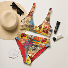 Load image into Gallery viewer, Yeehaw Vintage Rodeo Poster Bikini
