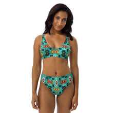 Load image into Gallery viewer, Yeehaw Turquoise Aztec Bikini
