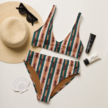 Load image into Gallery viewer, Yeehaw Cocoa Aztec Bikini
