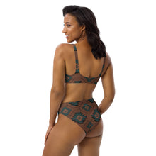 Load image into Gallery viewer, Yeehaw Teal Aztec Bikini
