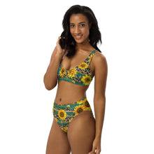 Load image into Gallery viewer, Yeehaw Leopard &amp; Sunflower Bikini
