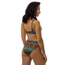 Load image into Gallery viewer, Yeehaw Turquoise Aztec Bikini
