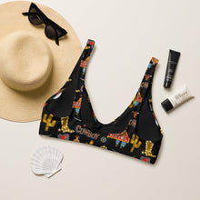 Load image into Gallery viewer, Yeehaw All Cowboy Bikini Top
