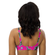 Load image into Gallery viewer, Yeehaw Leopard Lightning Bikini Top
