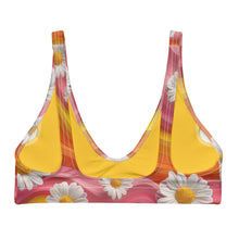 Load image into Gallery viewer, Yeehaw Groovy Floral Bikini Top
