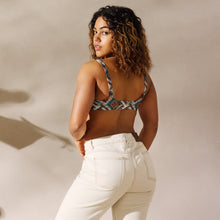 Load image into Gallery viewer, Baha Ranch Yeehaw Southwest Diamond Bikini Top
