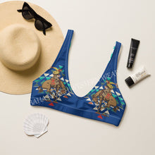 Load image into Gallery viewer, Yeehaw Aztec Bronc Bikini Top
