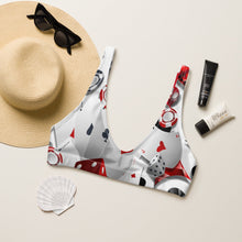 Load image into Gallery viewer, Yeehaw Lucky In Vegas Bikini Top
