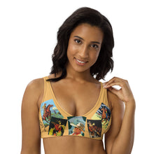 Load image into Gallery viewer, Yeehaw Let&#39;s Be Cowboys Bikini Top
