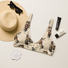 Load image into Gallery viewer, Yeehaw Vintage Cowgirl Bikini Top
