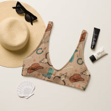 Load image into Gallery viewer, Yeehaw All Western Bikini Top
