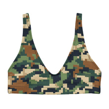 Load image into Gallery viewer, Baha Ranch Yeehaw Digital Camo Bikini Top
