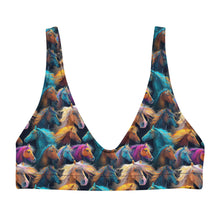 Load image into Gallery viewer, Baha Ranch Yeehaw Wild Horses Bikini Top

