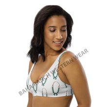 Load image into Gallery viewer, Yeehaw Squash Blossom Bikini Top
