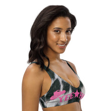 Load image into Gallery viewer, Yeehaw Cow Print Bikini Top
