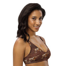 Load image into Gallery viewer, Yeehaw Leather &amp; Longhorns Bikini Top
