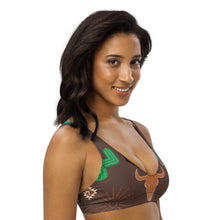 Load image into Gallery viewer, Yeehaw Bullhead Cactus Bikini Top
