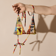 Load image into Gallery viewer, Vintage Rodeo String Bikini Top
