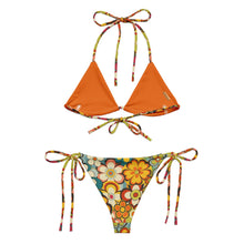 Load image into Gallery viewer, Yeehaw Woodstock Retro Floral String Bikini
