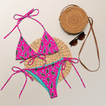 Load image into Gallery viewer, Yeehaw Leopard Lightning String Bikini
