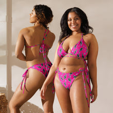 Load image into Gallery viewer, Yeehaw Leopard Lightning String Bikini
