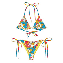 Load image into Gallery viewer, Yeehaw Flower Child Retro String Bikini
