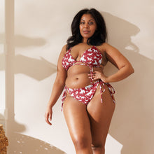 Load image into Gallery viewer, Yeehaw Red Rodeo Cowboy String Bikini
