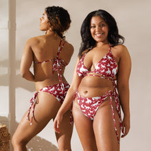 Load image into Gallery viewer, Yeehaw Red Rodeo Cowboy String Bikini
