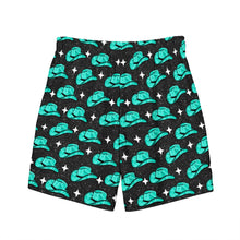 Load image into Gallery viewer, Yeehaw Turquoise Hat Men&#39;s Swim Trunks
