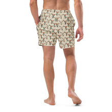 Load image into Gallery viewer, Baha Ranch Bullhead Skull Swim Trunks
