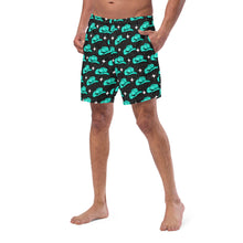 Load image into Gallery viewer, Yeehaw Turquoise Hat Men&#39;s Swim Trunks
