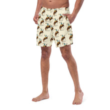 Load image into Gallery viewer, Yeehaw Vintage Rodeo Men&#39;s Swim Trunks
