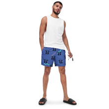 Load image into Gallery viewer, Yeehaw Mullet Cowboy Men's Swim Trunks
