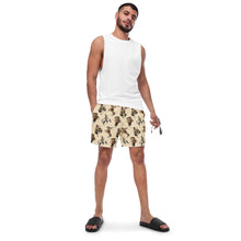 Load image into Gallery viewer, Yeehaw Vintage Cowgirl Men's Swim Trunks
