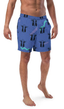 Load image into Gallery viewer, Yeehaw Mullet Cowboy Men's Swim Trunks
