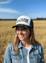 Load image into Gallery viewer, All Trash No Trailer Camo Trucker Hat
