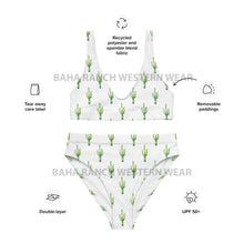 Load image into Gallery viewer, Yeehaw All Over Cactus Bikini
