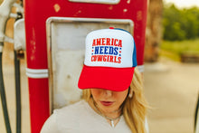 Load image into Gallery viewer, America Needs Cowgirls Trucker Hat
