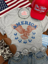 Load image into Gallery viewer, America Patriotic Eagle Graphic Tee
