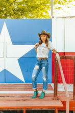 Load image into Gallery viewer, American Cowgirl Graphic Tee
