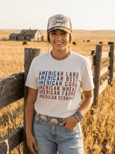Load image into Gallery viewer, American Land Graphic Tee
