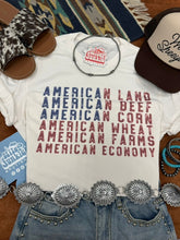Load image into Gallery viewer, American Land Graphic Tee
