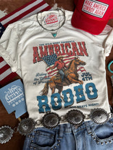 Load image into Gallery viewer, American Rodeo 4th July Graphic Tee

